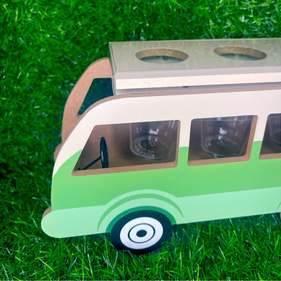 NWT Target Bullseye Playground Camper Van Shot Glass Holder - Picture 4 of 6